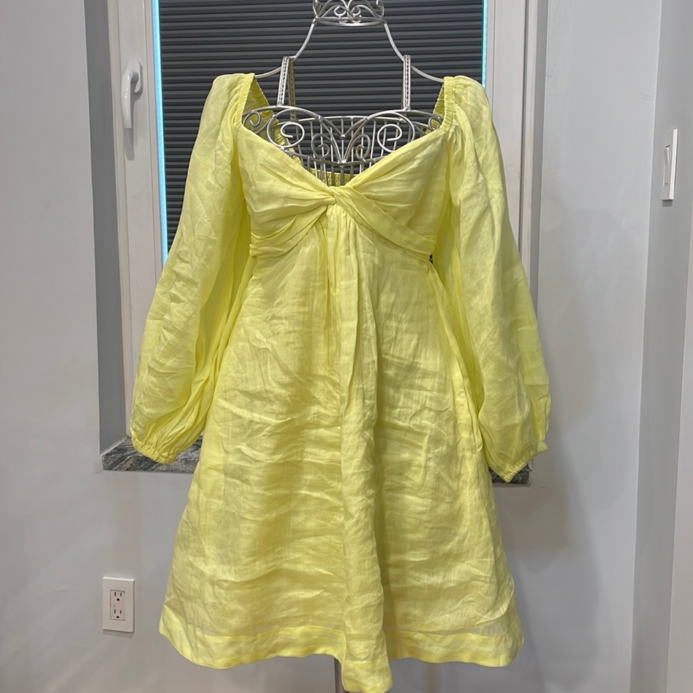 Banana Republic yellow dress